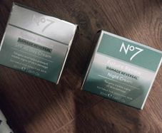 No7 Future Renew Damage Reversal day and night creams.