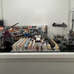 Lego starwars clone bundle with collectable figures
