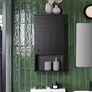 Bathroom Cabinet modern wall mounted with shelves Image 10