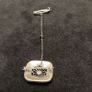 Vintage Art Deco silver 800 brooch from the 1920s 1930s Image 5