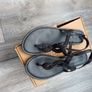 Women's Embellished Thong Leather Sandal. Image 3