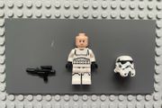 lego Star Wars sw1327 Imperial Stormtrooper minifigure - Male, Dual Molded Helmet with Light Bluish Gray Panels on Back, Shoulder Belts, Light Nougat Head