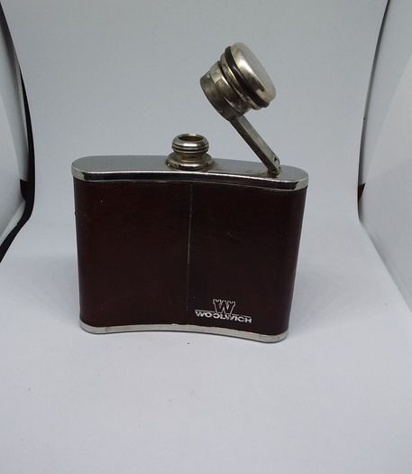 Vintage Woolwich 4oz Hip Flask