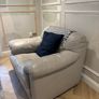 Leather Sofa/ Arm Chair/ Footstool Image 8