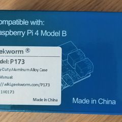 Raspberry Pi 4B 4GB with active or passive cooling cases.