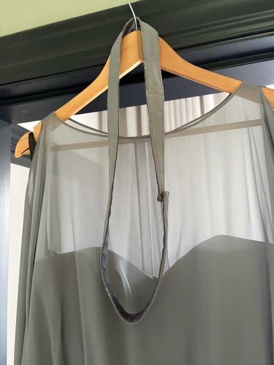 Long Grey Occasion Dress - 14L