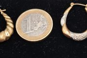 9ct yellow gold earrings