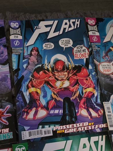 Huge Flash Comic Lot DC Comics