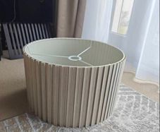 Beige lampshade