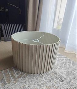 Beige lampshade