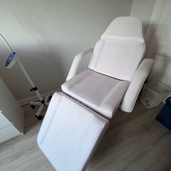 Beauty cosmetic white bed