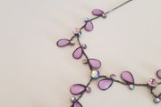 Purple Costume Necklace