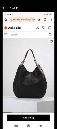 Michael Kors Hobo Black Bag