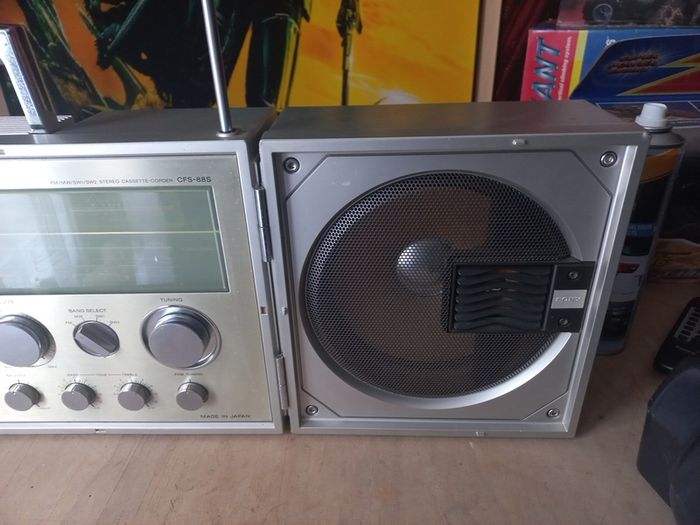 Vintage Sony Boombox Stereo working