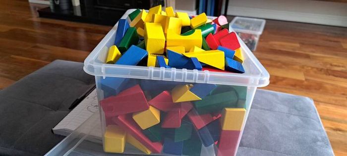250 Wooden Building Blocks