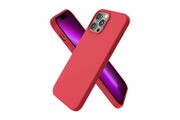 Liquid Silicone Shockproof Case For iPhone 13 Pro Max Luxury Soft Phone Cover Red New - FHT5IP13PMLK