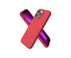 Liquid Silicone Shockproof Case For iPhone 13 Pro Max Luxury Soft Phone Cover Red New - FHT5IP13PMLK