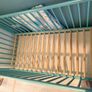 0-3 years kids turquoise cot bed Image 7