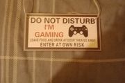Do Not Disturb Sign