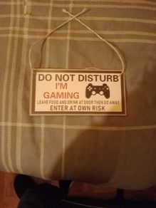 Do Not Disturb Sign