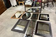 Joblot of 11 miscellaneous mirrors