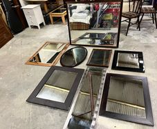 Joblot of 11 miscellaneous mirrors