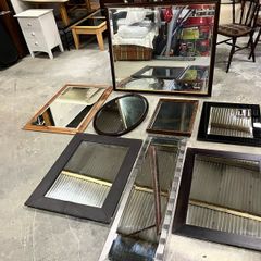 Joblot of 11 miscellaneous mirrors