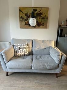 Grey 2-seater Couch