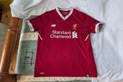 Liverpool Football Club Home Jersey 2017 to 2018 Childrens Large New Balance
