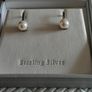 ladies silver earrings Image 8