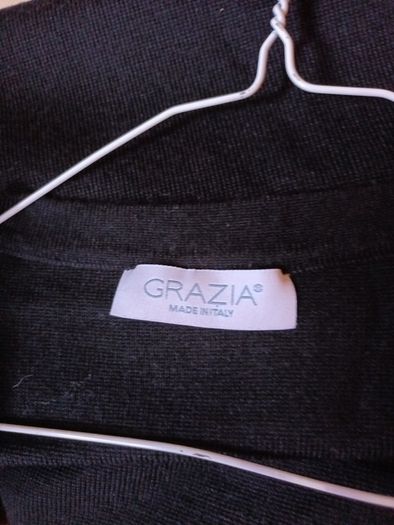 Grazia Black Longt Sleevless Cardigan & Matching Skirt. .  Size 18.