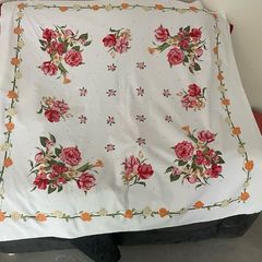 vintage Floral Tablecloth