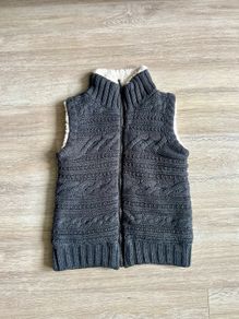 Knitted lined body warmer 7/8