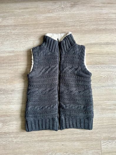 Knitted lined body warmer 7/8
