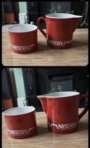 Nescafe Sugar Bowl And Milk Jug