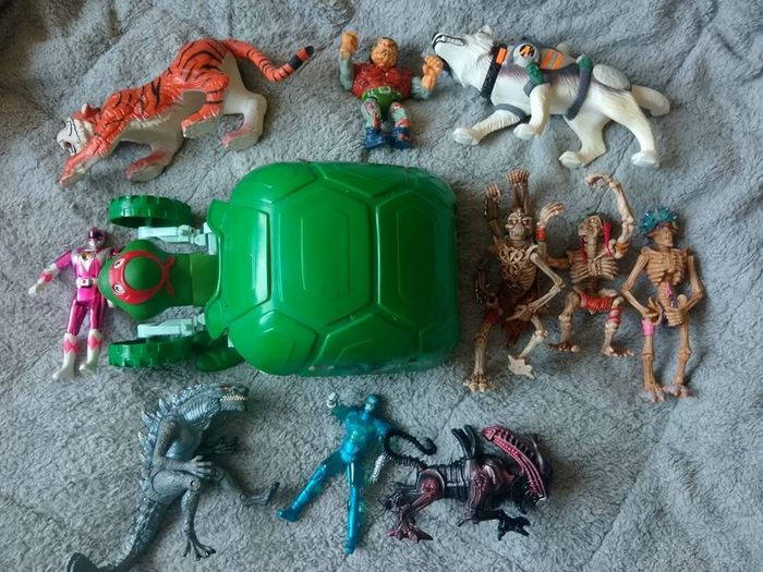 Vintage Toy Lot TMNT Etc