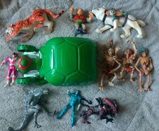 Vintage Toy Lot TMNT Etc