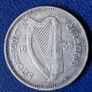 Ireland 1935 Silver Shilling coin Image 3