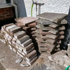bricks, old tiles & topsoil /landfill - free (collection in sandyford dublin only)