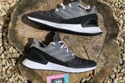 Adidas Knit Grey Black RapidaRun