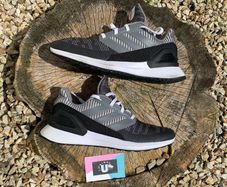 Adidas Knit Grey Black RapidaRun