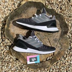 Adidas Knit Grey Black RapidaRun