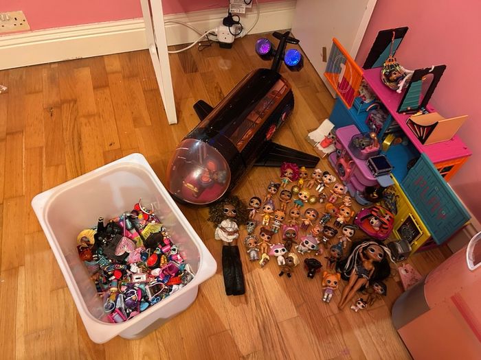 LOL dolls and accessories