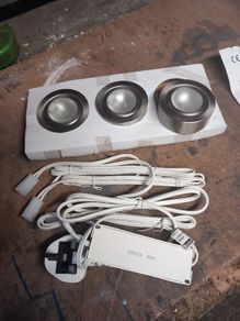 Wall Display Cabinet unit lights
