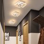 NEW SALE | Ceiling Light Square Modern LED Aluminum White Black Small Ceiling Lamp for Entrance Hallway Office Bedroom Kitchen Ceiling Lights Living Room 22W Warm White Light Image 5