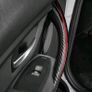 Inner Door Handle Pull Cover For BMW F30 3 series + 4 Series  2012-2018 Carbon Style Image 4