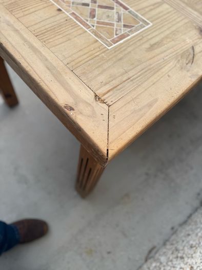 mexican pine table