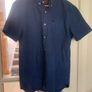 Super dry navy shirt sleeve shirt Image 3