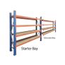 2.4m Mecalux (will not bow) Used Garage Shelving Image 6