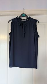 Naf Naf navy blouse